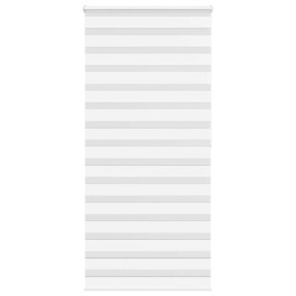 Zebra Roleta Šířka Látky 130,9 Cm Polyester Bílá