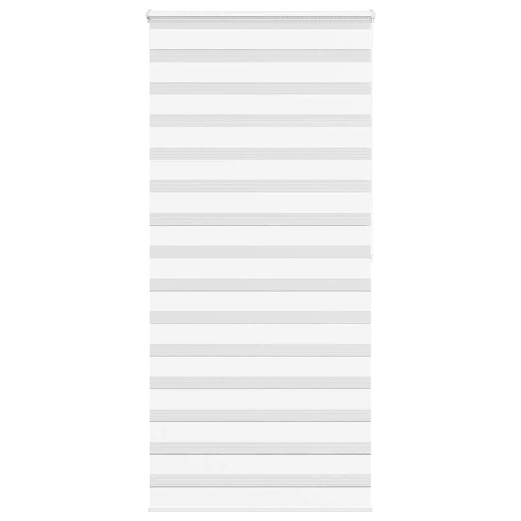 Zebra Roleta Šířka Látky 130,9 Cm Polyester Bílá