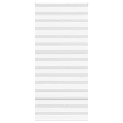 Zebra Roleta Šířka Látky 130,9 Cm Polyester Bílá