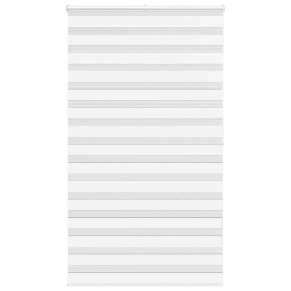 Zebra Roleta Šířka Látky 130,9 Cm Polyester Bílá