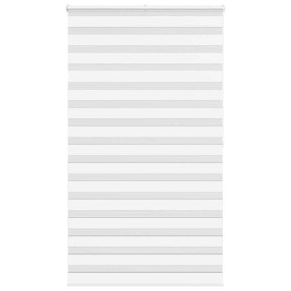 Zebra Roleta Šířka Látky 130,9 Cm Polyester Bílá