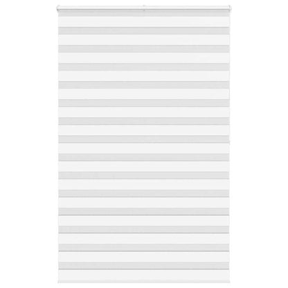 Zebra Roleta Šířka Látky 130,9 Cm Polyester Bílá