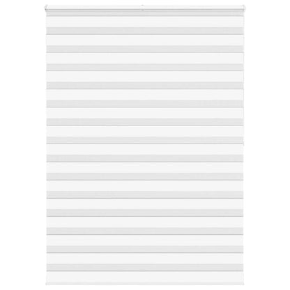 Zebra Roleta Šířka Látky 130,9 Cm Polyester Bílá