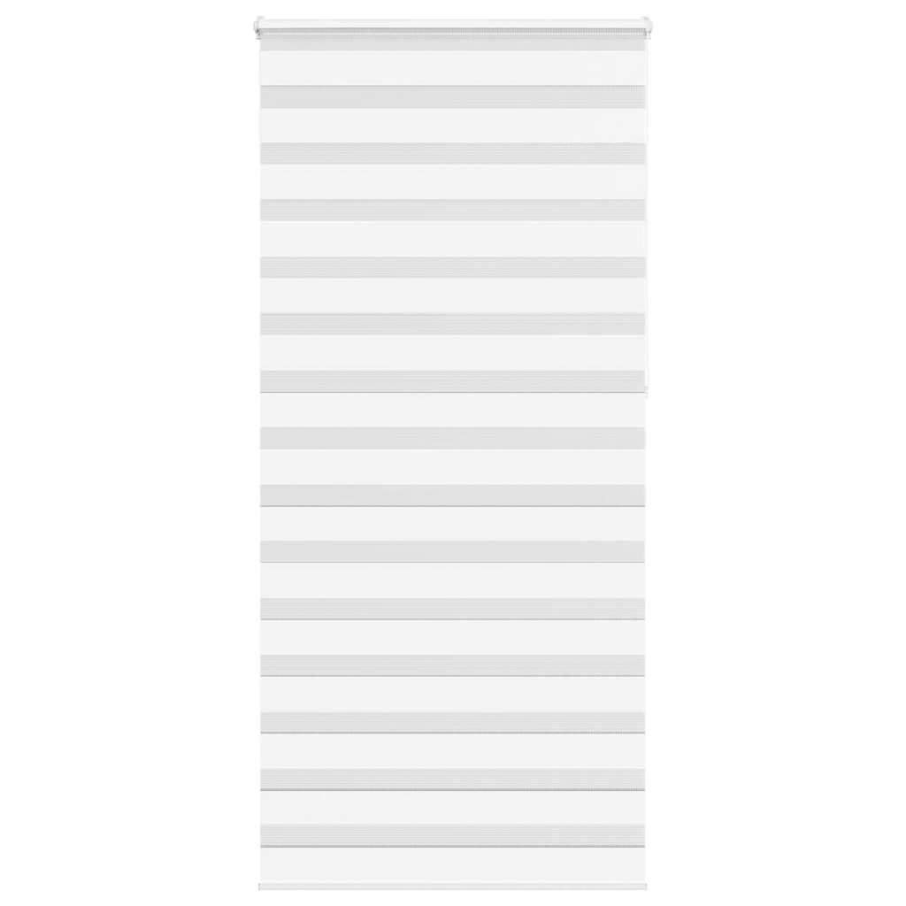 Zebra Roleta Šířka Látky 130,9 Cm Polyester Bílá