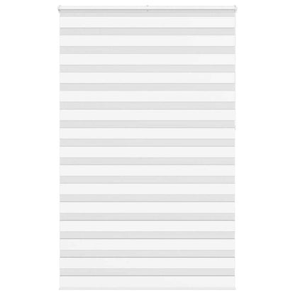 Zebra Roleta Šířka Látky 130,9 Cm Polyester Bílá