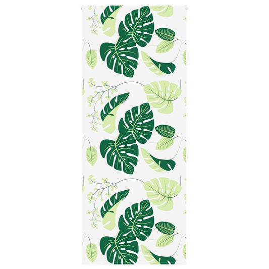 Sprchová Roleta Šířka Látky 96 Cm Zelené Listy