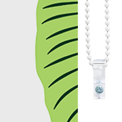 Sprchová Roleta Šířka Látky 96 Cm Zelené Listy