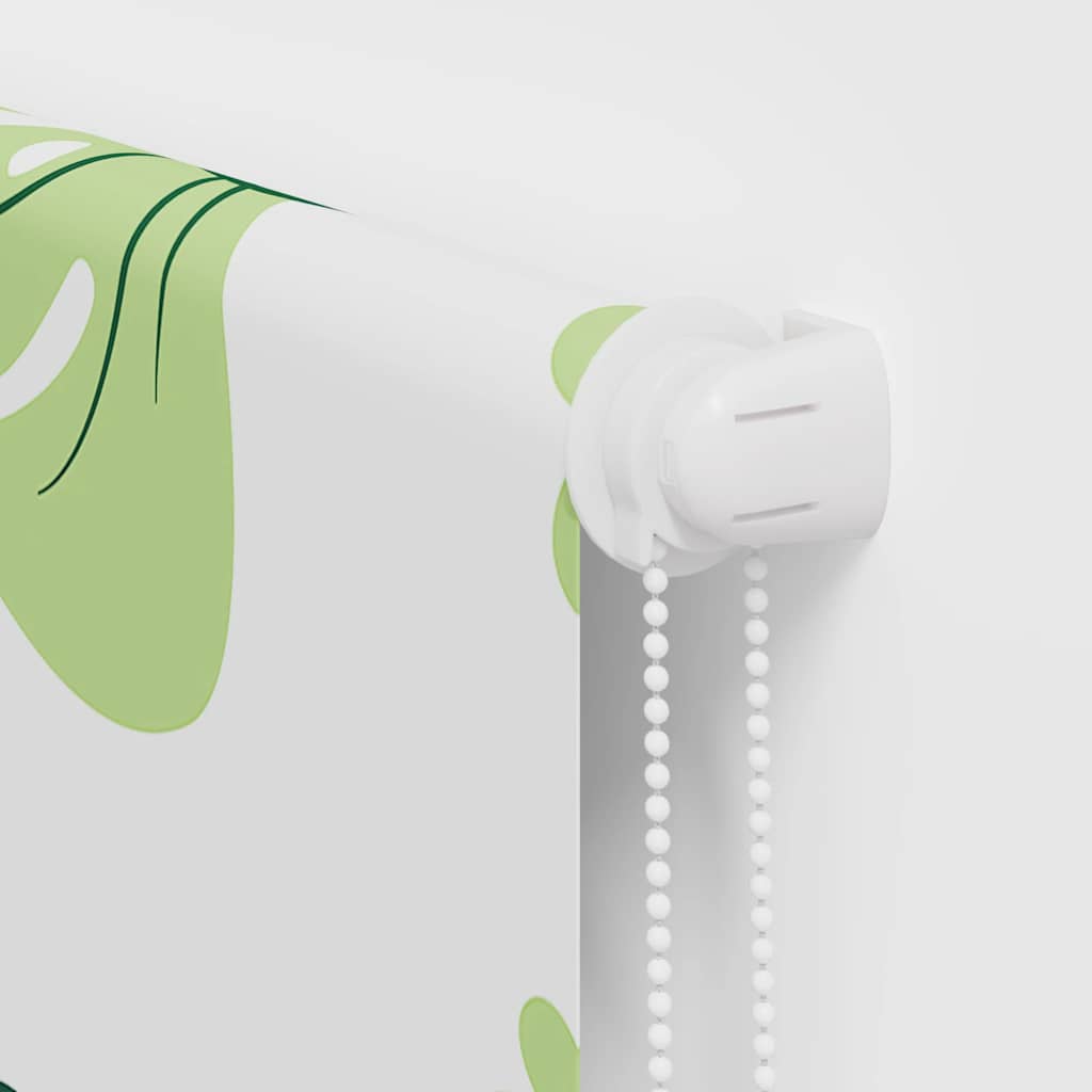 Sprchová Roleta Šířka Látky 96 Cm Zelené Listy