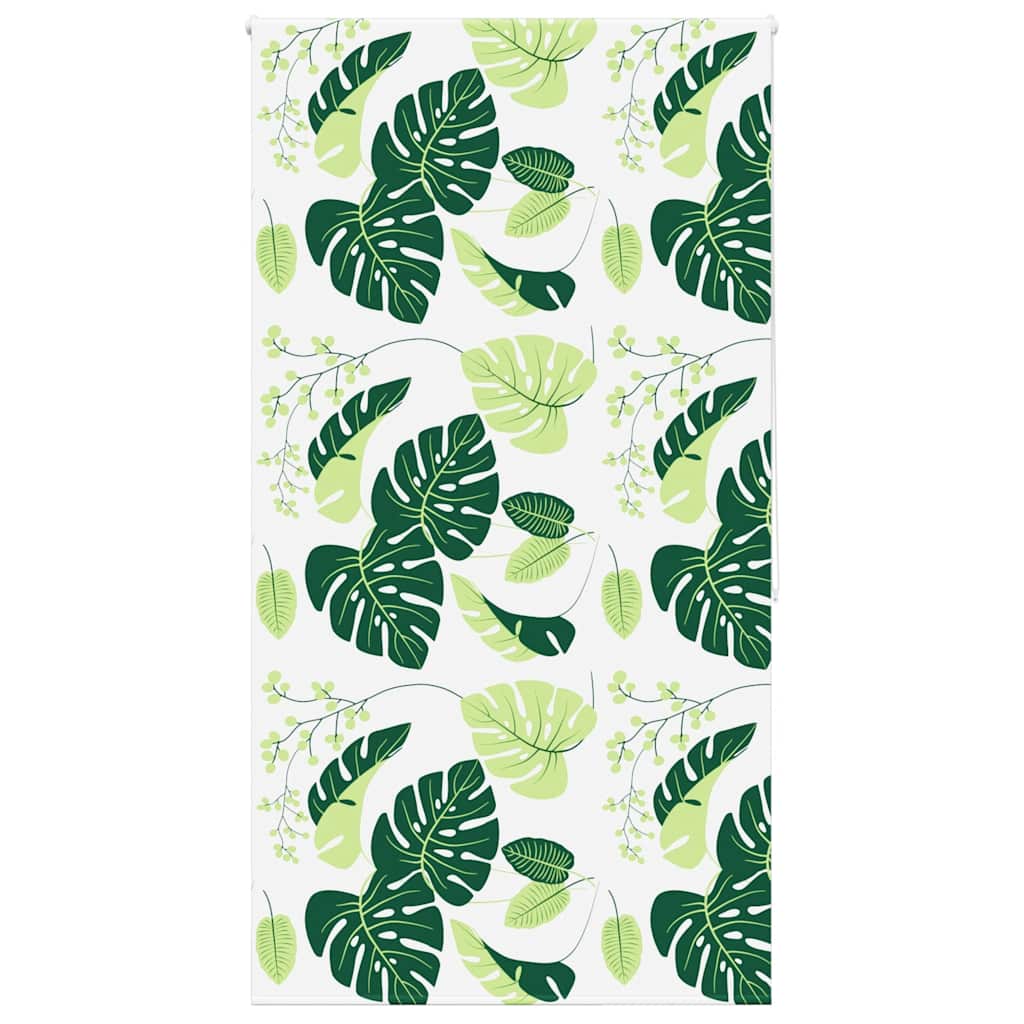 Sprchová Roleta Šířka Látky 96 Cm Zelené Listy
