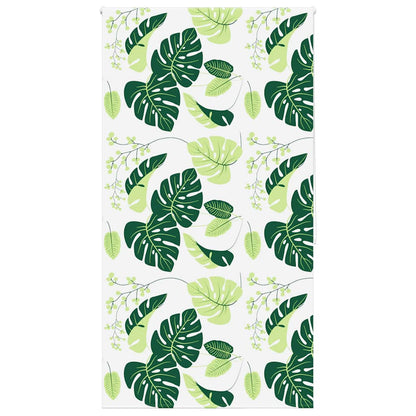 Sprchová Roleta Šířka Látky 96 Cm Zelené Listy