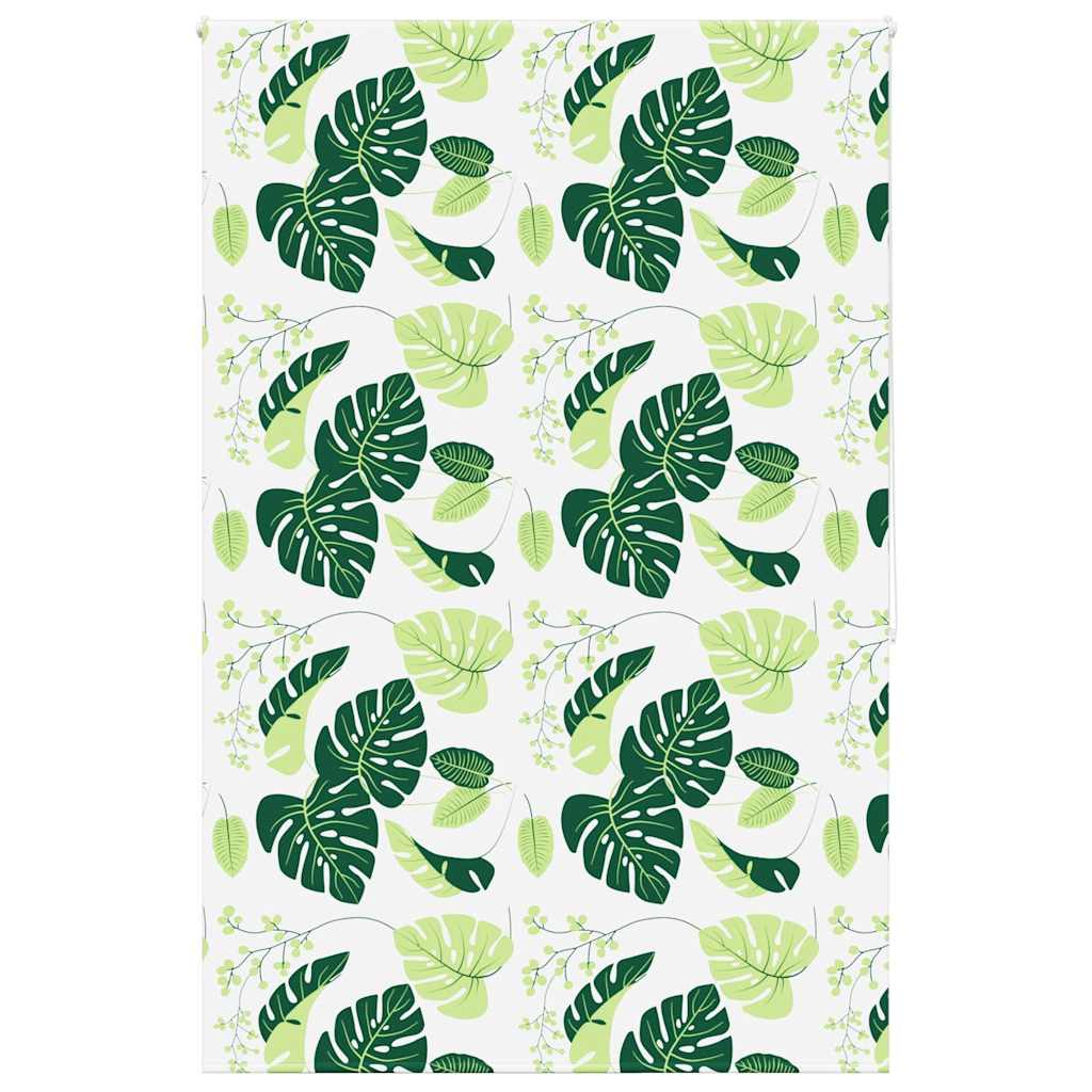 Sprchová Roleta Šířka Látky 96 Cm Zelené Listy