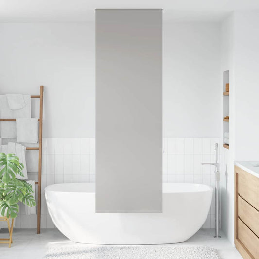 Sprchová Roleta Šířka Látky 66 Cm Světle Šedá