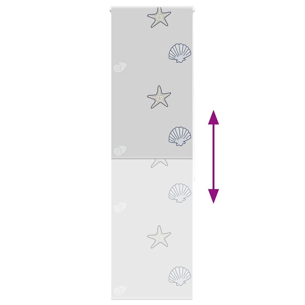 Sprchová Roleta Šířka Látky 56 Cm Mořské Hvězdice