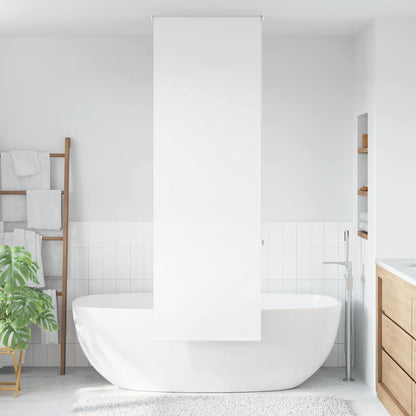 Sprchová Roleta Šířka Látky 76 Cm Bílá