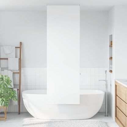 Sprchová Roleta Šířka Látky 76 Cm Bílá