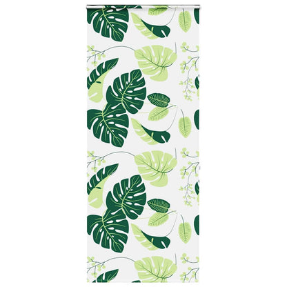 Sprchová Roleta Šířka Látky 96 Cm Zelené Listy