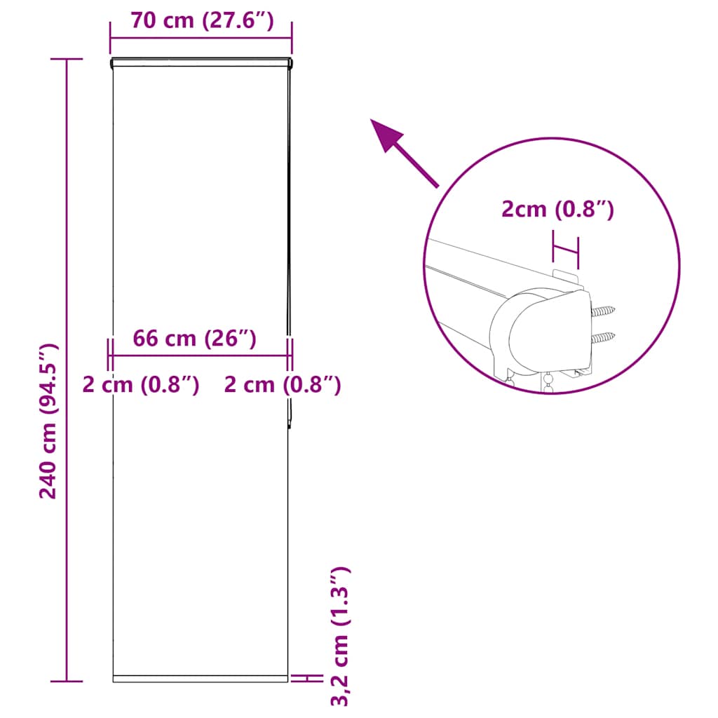 Sprchová Roleta Šířka Látky 66 Cm Mořské Plody