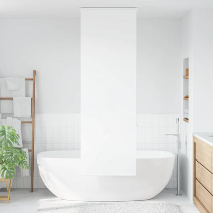 Sprchová Roleta Šířka Látky 76 Cm Bílá