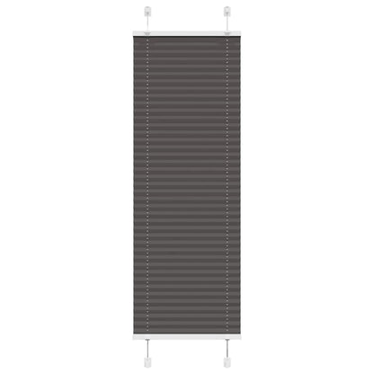 Plisovaná Roleta Černá Šířka Látky 64,4 Cm Polyester Černá