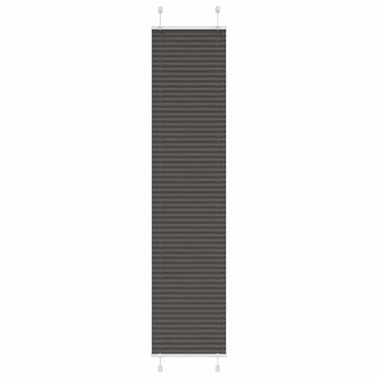 Plisovaná Roleta Černá Šířka Látky 64,4 Cm Polyester Černá