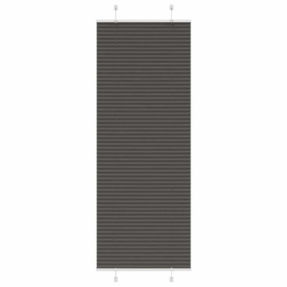 Plisovaná Roleta Černá Šířka Látky 64,4 Cm Polyester Černá