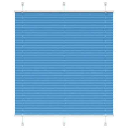 Plisovaná Roleta Šířka Látky 39,4 Cm Polyester Modrá