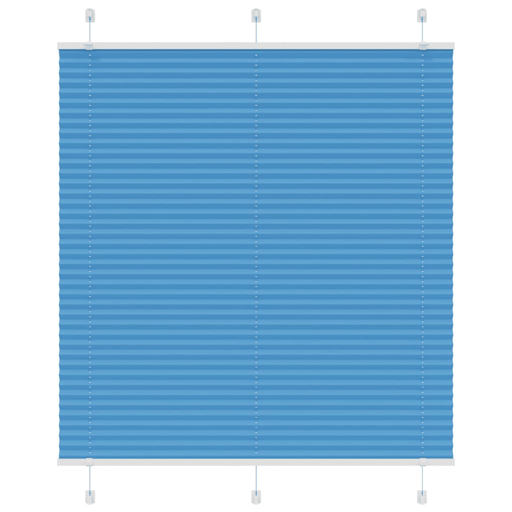 Plisovaná Roleta Šířka Látky 39,4 Cm Polyester Modrá