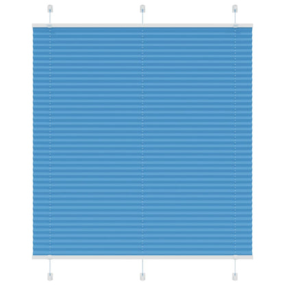 Plisovaná Roleta Šířka Látky 39,4 Cm Polyester Modrá