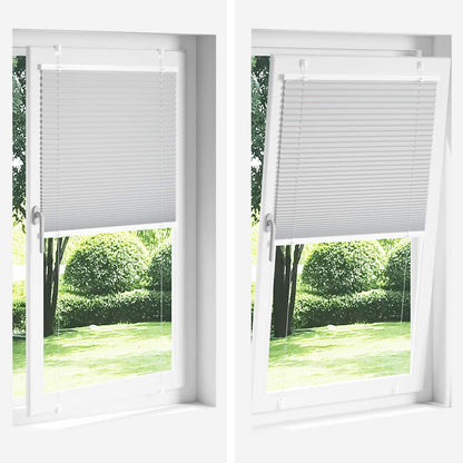 Plisovaná Roleta Šířka Látky 39,4 Cm Polyester Modrá