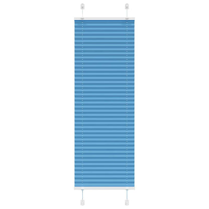 Plisovaná Roleta Šířka Látky 39,4 Cm Polyester Modrá