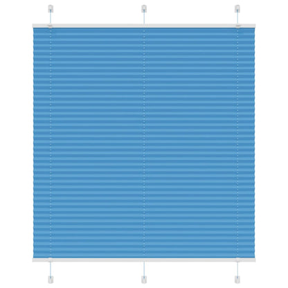 Plisovaná Roleta Šířka Látky 39,4 Cm Polyester Modrá