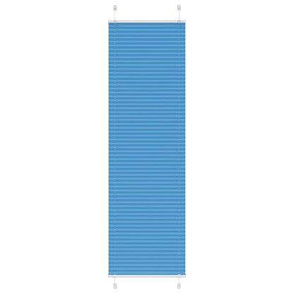 Plisovaná Roleta Šířka Látky 39,4 Cm Polyester Modrá
