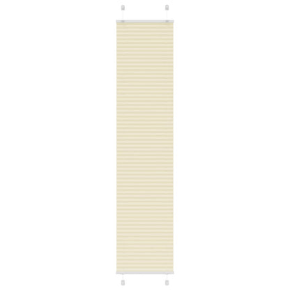 Plisovaná Roleta Šířka Látky 79,4Cm Polyester Krémová