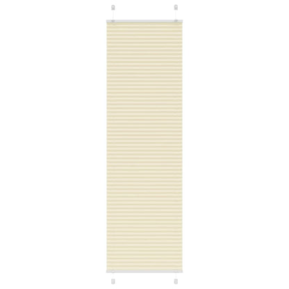 Plisovaná Roleta Šířka Látky 79,4Cm Polyester Krémová