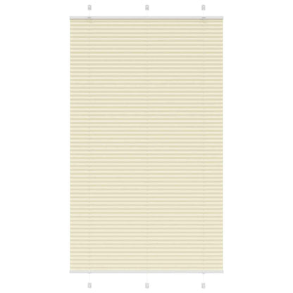 Plisovaná Roleta Šířka Látky 79,4Cm Polyester Krémová