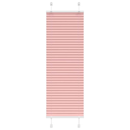 Plisovaná Roleta Šířka Látky 69,4 Cm Polyester Růžová