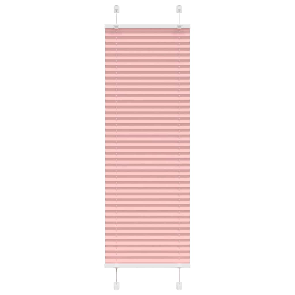 Plisovaná Roleta Šířka Látky 69,4 Cm Polyester Růžová