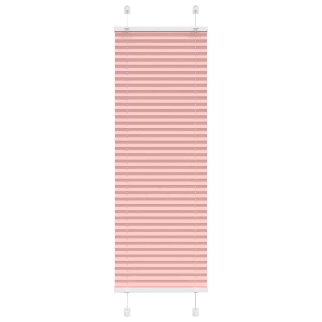 Plisovaná Roleta Šířka Látky 69,4 Cm Polyester Růžová