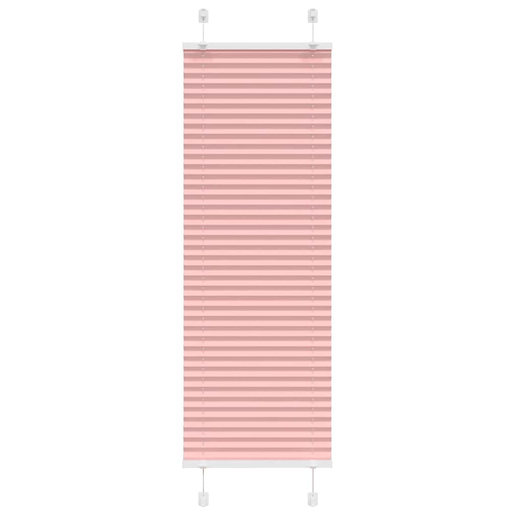 Plisovaná Roleta Šířka Látky 69,4 Cm Polyester Růžová