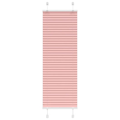 Plisovaná Roleta Šířka Látky 69,4 Cm Polyester Růžová