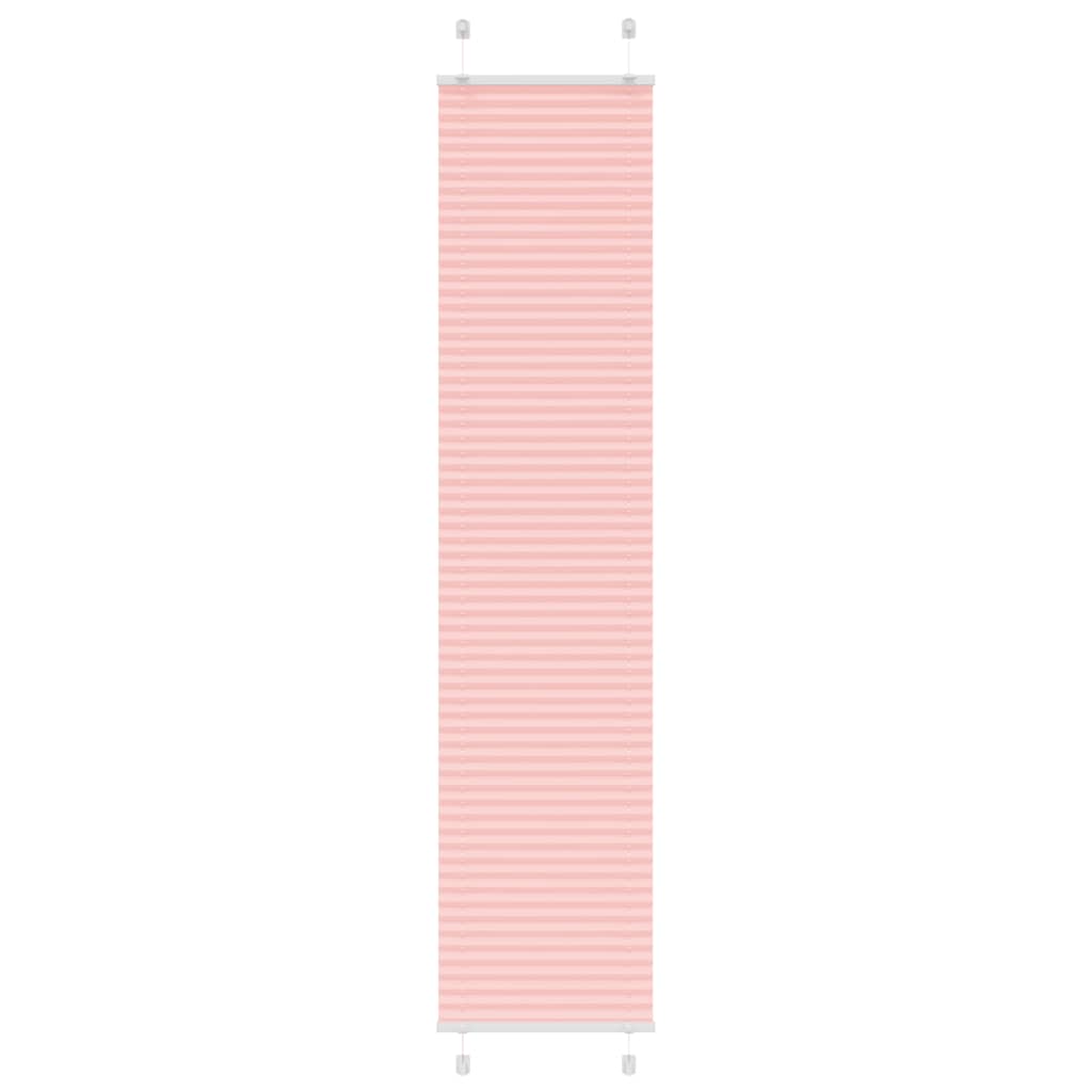 Plisovaná Roleta Šířka Látky 69,4 Cm Polyester Růžová