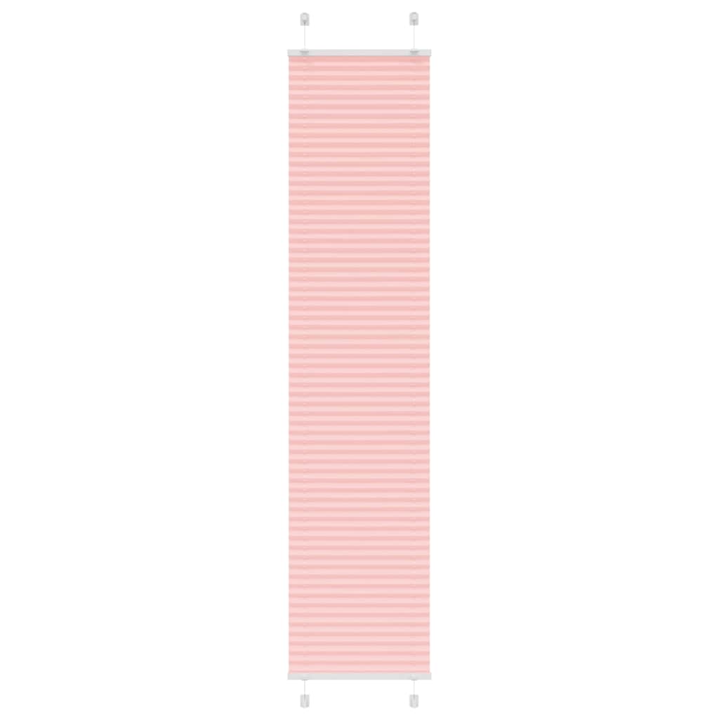 Plisovaná Roleta Šířka Látky 69,4 Cm Polyester Růžová