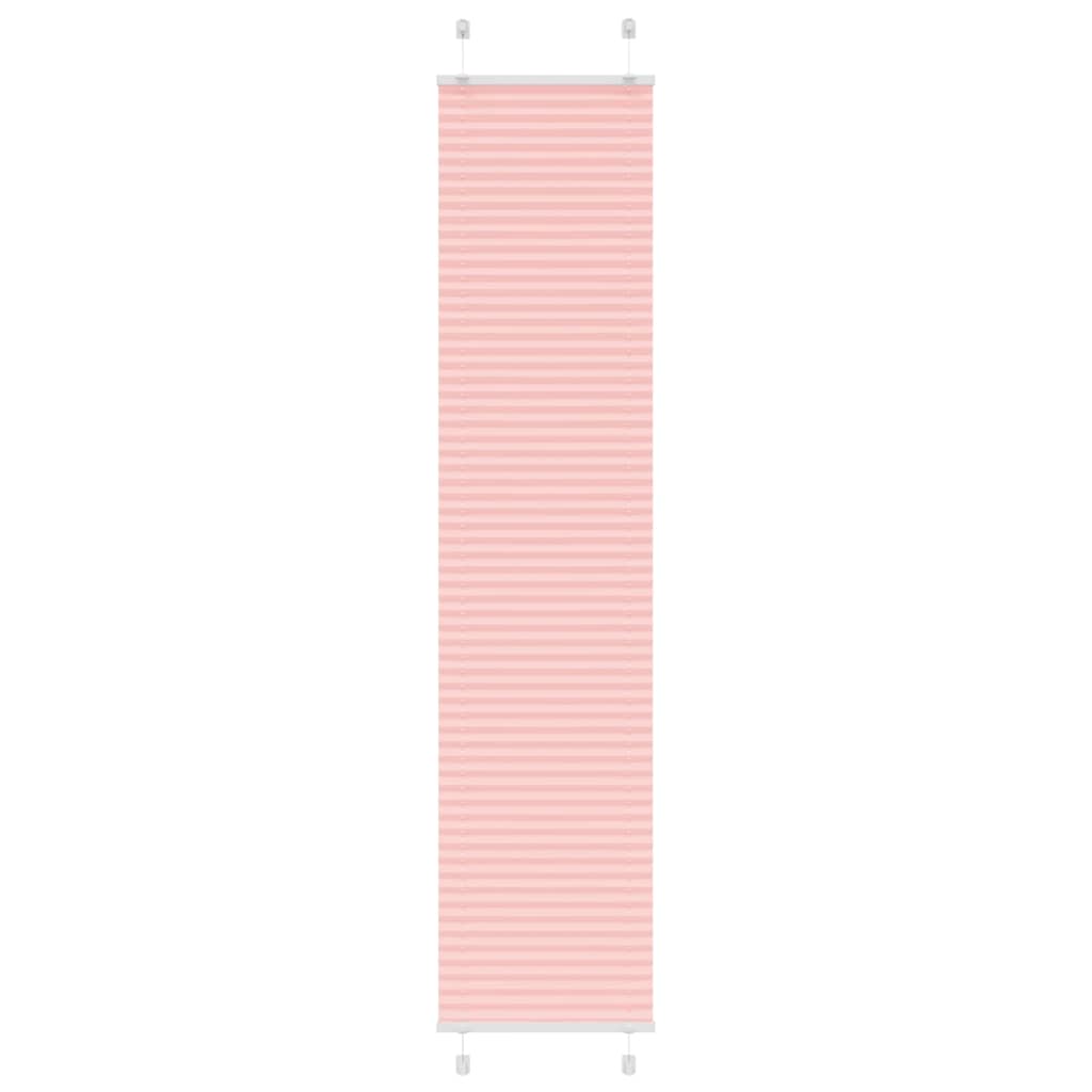 Plisovaná Roleta Šířka Látky 69,4 Cm Polyester Růžová