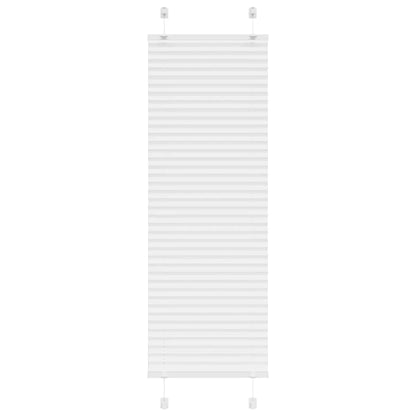 Plisovaná Roleta Šířka Látky 44,4 Cm Polyester Bílá