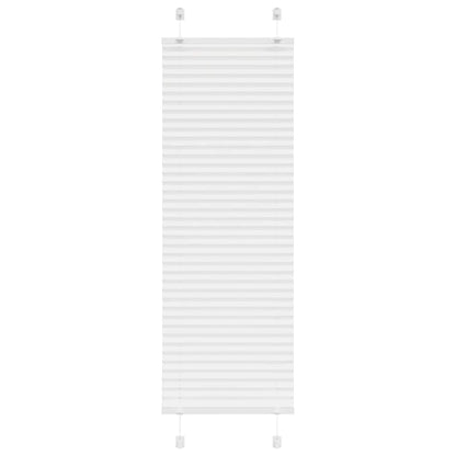 Plisovaná Roleta Šířka Látky 44,4 Cm Polyester Bílá