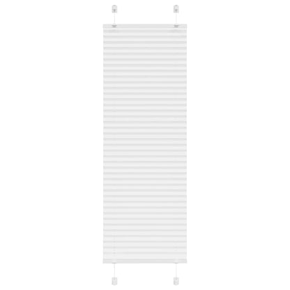Plisovaná Roleta Šířka Látky 44,4 Cm Polyester Bílá