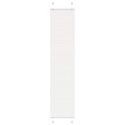 Plisovaná Roleta Šířka Látky 44,4 Cm Polyester Bílá