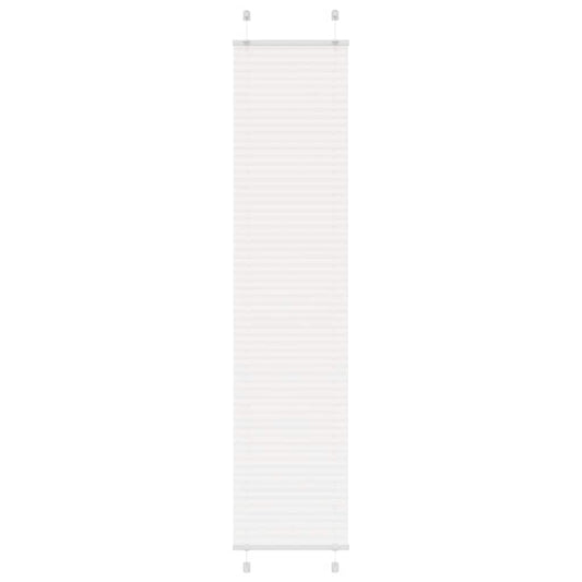 Plisovaná Roleta Šířka Látky 44,4 Cm Polyester Bílá