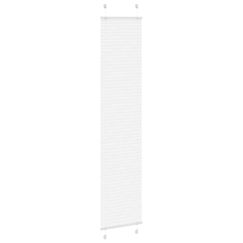 Plisovaná Roleta Šířka Látky 44,4 Cm Polyester Bílá