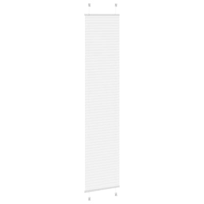 Plisovaná Roleta Šířka Látky 44,4 Cm Polyester Bílá